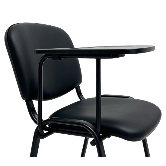Καρέκλα Θρανίο  STEELIX Μαύρο Ύφασμα/Μέταλλο/PVC 58x54x77cm