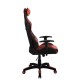 Πολυθρόνα Γραφείου Gaming ULTIMET Κόκκινο/Μαύρο PVC 66x67x127-135cm Πολυθρόνα Γραφείου Gaming ULTIMET Κόκκινο/Μαύρο PVC 66x67x127-135cm