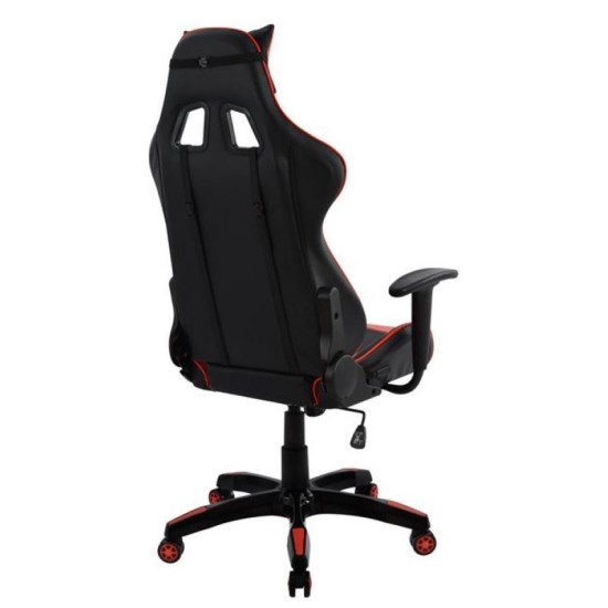 Πολυθρόνα Γραφείου Gaming ULTIMET Κόκκινο/Μαύρο PVC 66x67x127-135cm Πολυθρόνα Γραφείου Gaming ULTIMET Κόκκινο/Μαύρο PVC 66x67x127-135cm