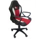 Καρέκλα Γραφείου NEWSKILL Μαύρο/Κόκκινο 58x60x90-100cm Καρέκλα Γραφείου NEWSKILL Μαύρο/Κόκκινο 58x60x90-100cm