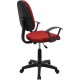 Καρέκλα Γραφείου BASIC Κόκκινο Ύφασμα 55x48x82-94cm Καρέκλα Γραφείου BASIC Κόκκινο Ύφασμα 55x48x82-94cm
