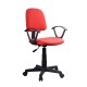 Καρέκλα Γραφείου BASIC Κόκκινο Ύφασμα 55x48x82-94cm Καρέκλα Γραφείου BASIC Κόκκινο Ύφασμα 55x48x82-94cm