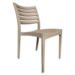Καρέκλα Κήπου  BORA-BORA Μπεζ PP 57x46x83cm