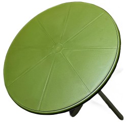 Τραπέζι Κήπου  ISENYA Πράσινο PP Φ60x75cm
