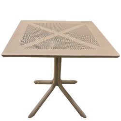Τραπέζι Κήπου  SIREA Cappuccino PP 80x80x75cm