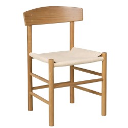 Καρέκλα Επαγγελματική  ASTERIA Φυσικό Ξύλο/Σχοινί 48x40x83cm Καρέκλα Επαγγελματική  ASTERIA Φυσικό Ξύλο/Σχοινί 48x40x83cm