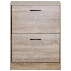 Παπουτσοθήκη  BRANTLEY Δρυς Μοριοσανίδα 60x24x81cm