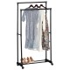 Έπιπλο Εισόδου  SOUTHMERE Μαύρο Μέταλλο 74.5x39x157cm