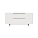 Μπουφές CARTMEL Λευκό Μοριοσανίδα/Μέταλλο 44.5x160x74.3cm Μπουφές CARTMEL Λευκό Μοριοσανίδα/Μέταλλο 44.5x160x74.3cm