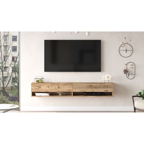 Έπιπλο Τηλεόρασης SONNING Πεύκο Μοριοσανίδα 180x31.6x29.6cm Έπιπλο Τηλεόρασης SONNING Πεύκο Μοριοσανίδα 180x31.6x29.6cm