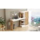 Γραφείο CAMDEN Πεύκο/Λευκό Μοριοσανίδα 152.3x40x120cm Γραφείο CAMDEN Πεύκο/Λευκό Μοριοσανίδα 152.3x40x120cm