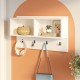 Κρεμάστρα Εισόδου DALSTON Λευκό Μοριοσανίδα 92x18.8x51cm Κρεμάστρα Εισόδου DALSTON Λευκό Μοριοσανίδα 92x18.8x51cm