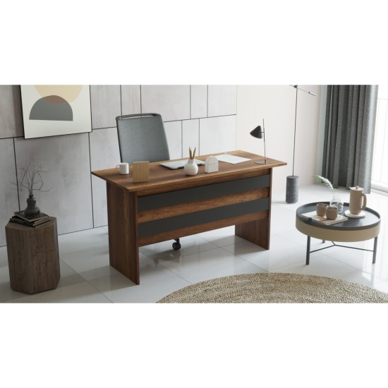 Γραφείο EASTCOTE Baroque/Ανθρακί Μοριοσανίδα 140x60x73.8cm Γραφείο EASTCOTE Baroque/Ανθρακί Μοριοσανίδα 140x60x73.8cm
