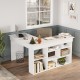 Γραφείο FELTHAM Λευκό Μοριοσανίδα 115x120x72cm Γραφείο FELTHAM Λευκό Μοριοσανίδα 115x120x72cm