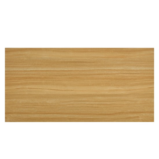 Τραπέζι Τραπεζαρίας  ELDRIDGE Sonoma/Μαύρο Μέταλλο/Μοριοσανίδα 140x70x74cm