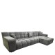 Καναπές Γωνιακός  ORVELLA Γκρι Ύφασμα 363x194x80cm