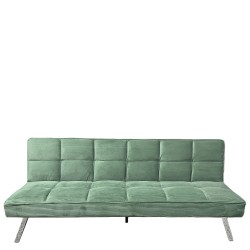 Καναπές Κρεβάτι  ELVORE Μέντα Ύφασμα/Ξύλο 190x83x74cm