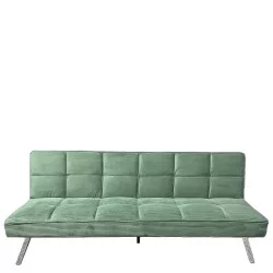 Καναπές Κρεβάτι  ELVORE Μέντα Ύφασμα/Ξύλο 190x83x74cm