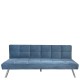 Καναπές Κρεβάτι  ELVORE Μπλε Ύφασμα/Ξύλο 190x83x74cm
