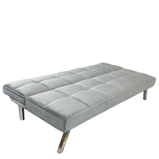 Καναπές Κρεβάτι  ELVORE Γκρι Ύφασμα/Ξύλο 190x83x74cm