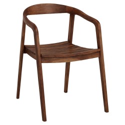 Καρέκλα Επαγγελματική  SCHUMET RAMUS Καρυδί Ξύλο 56x56x78cm