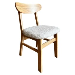 Καρέκλα Επαγγελματική  ROBUR Φυσικό Ξύλο/PU 51x49x78cm