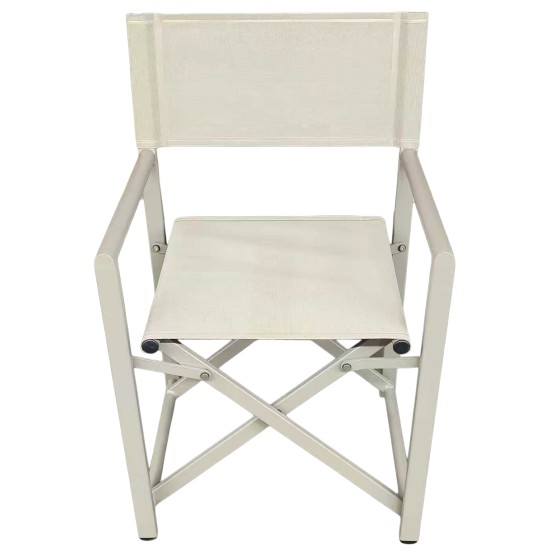 Καρέκλα Σκηνοθέτη  TERALLIS Καραμέλα Ύφασμα/Αλουμίνιο 56x48x86cm