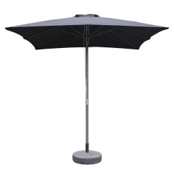 Ομπρέλα Κήπου  MELIOR Μαύρο/Ανθρακί Αλουμίνιο/Polyester Φ2.2x2.2m