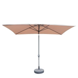 Ομπρέλα Κήπου  ARONA Μόκα/Ανθρακί Αλουμίνιο/Polyester 3x2x2.53m