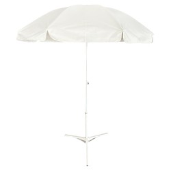 Ομπρέλα Παραλίας  VENTRA Λευκό Μέταλλο/Polyester Φ2m