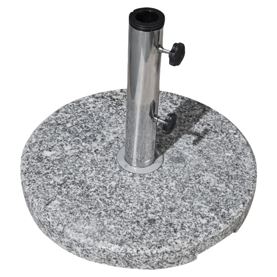 Βάση Ομπρέλας  GRANEX 25kg Γκρι Γρανίτης Φ38x35cm
