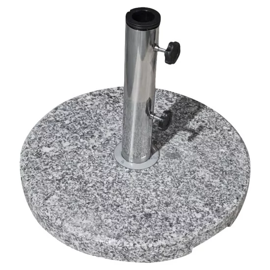 Βάση Ομπρέλας  GRANEX 25kg Γκρι Γρανίτης Φ38x35cm