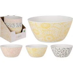 Μπολ  Μελαμίνη Φ25.5x11.5cm Σε 3 Σχέδια