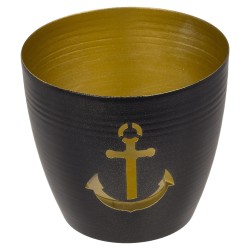 Ρεσώ Μαύρο Μέταλλο 10x10x9cm Σε 2 Σχέδια