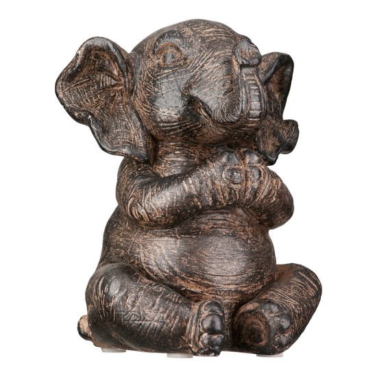 Figure Elephant Synthetic Resin Brown Ποικιλία 3 φορές 10X15X16Cm 10X15X16Cm Figure Elephant Synthetic Resin Brown Ποικιλία 3 φορές 10X15X16Cm 10X15X16Cm
