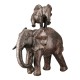 Figure Elephant Synthetic Resin Brown 2 Assorted 18X10X20Cm 18X10X20Cm Figure Elephant Synthetic Resin Brown 2 Assorted 18X10X20Cm 18X10X20Cm