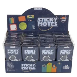 Σετ Χαρτάκια Σημειώσεων Αστροναύτης 6 Διαφορετικά Σχέδια/Μεγέθη Ανά Σετ