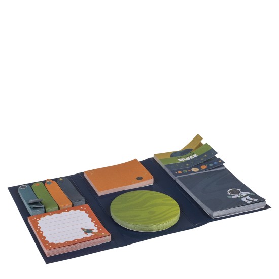 Σετ Χαρτάκια Σημειώσεων Αστροναύτης 6 Διαφορετικά Σχέδια/Μεγέθη Ανά Σετ