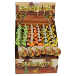 Στυλό Που Σβήνει Δεινοσαυράκι 14.5cm Σε 6 Σχέδια