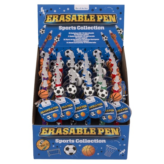 Στυλό Που Σβήνει Ποδόσφαιρο/Μπάσκετ 14.5cm Σε 6 Σχέδια