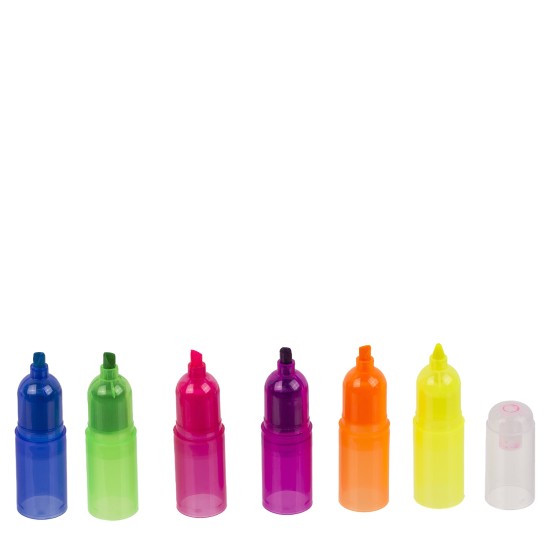 Μαρκαδόρος Υπογραμμίσεως 6 Σε 1 Πλαστικό 21cm