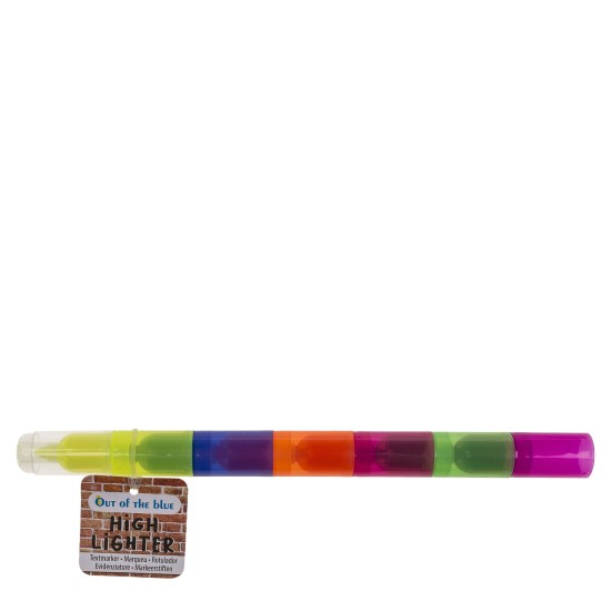 Μαρκαδόρος Υπογραμμίσεως 6 Σε 1 Πλαστικό 21cm