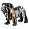 Figure Dog Ceramic Black 22X10X16Cm 22X10X16Cm Figure Dog Ceramic Black 22X10X16Cm 22X10X16Cm
