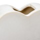 Βάζο 'Heart' Κεραμικό Λευκό 8.5x20x14cm Βάζο 'Heart' Κεραμικό Λευκό 8.5x20x14cm