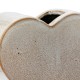 Βάζο 'Heart' Κεραμικό Μπεζ 8.5x20x14cm Βάζο 'Heart' Κεραμικό Μπεζ 8.5x20x14cm