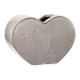 Βάζο 'Heart' Κεραμικό Μπεζ 8.5x20x14cm Βάζο 'Heart' Κεραμικό Μπεζ 8.5x20x14cm