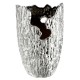 Βάζο Κωνικό Κεραμικό Ασημί Χρώμα D14X22Cm D14X22Cm Βάζο Κωνικό Κεραμικό Ασημί Χρώμα D14X22Cm D14X22Cm