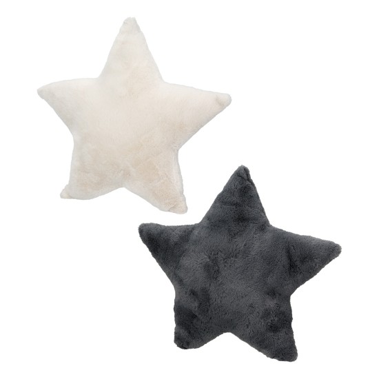 Cushion Star Textile Beige Grey 2 Assorted 45X13X43Cm 45X13X43Cm Cushion Star Textile Beige Grey 2 Assorted 45X13X43Cm 45X13X43Cm