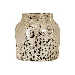 Βάζο Λαιμού 'Onza' Κεραμικό Χρυσό 15.5x14.5cm