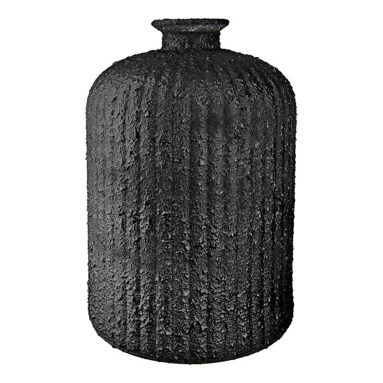 Βάζο Μαύρο Κεραμικό Φ15x23cm Βάζο Μαύρο Κεραμικό Φ15x23cm